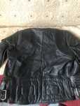 Geaca piele motociclist