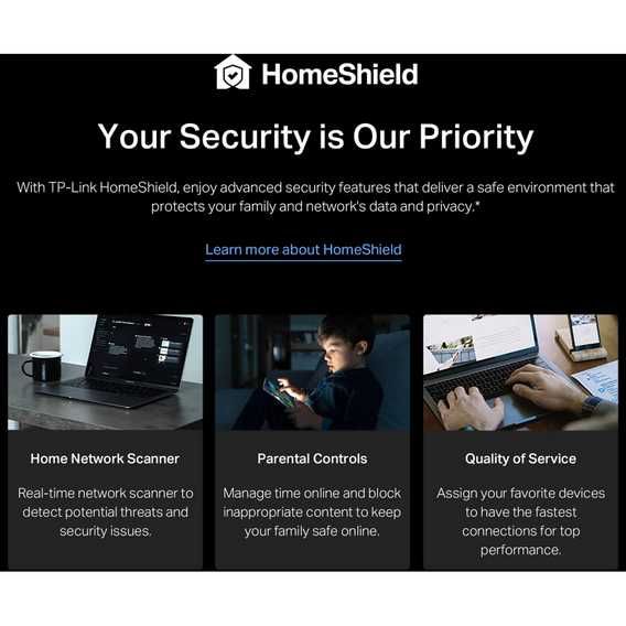 Router Wireless TP-Link Archer BE220, BE3600,Dual-Band,Wi-Fi 7,Gigabit