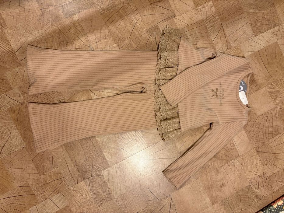 Комплект за момиче, 110см, нов