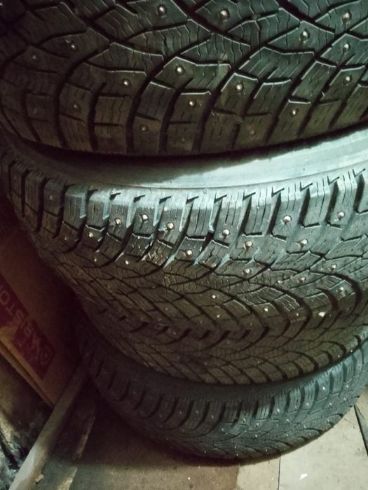 Зимнии шины без проколов и дефектов