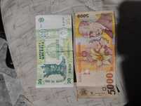 Bancnote vechi 5000