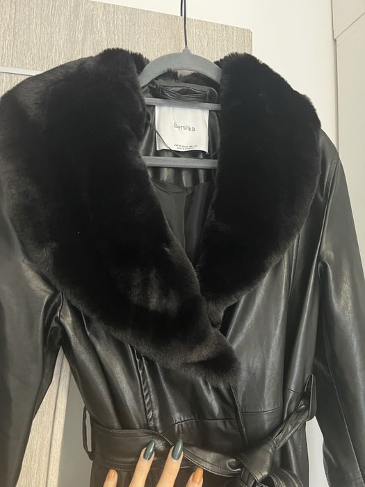 Pardesiu imitatie piele