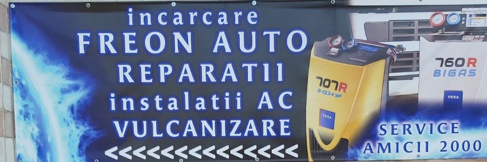 Incarcare freon auto HFO1234yf R1234yf TIPUL NOU DE FREON si R134a