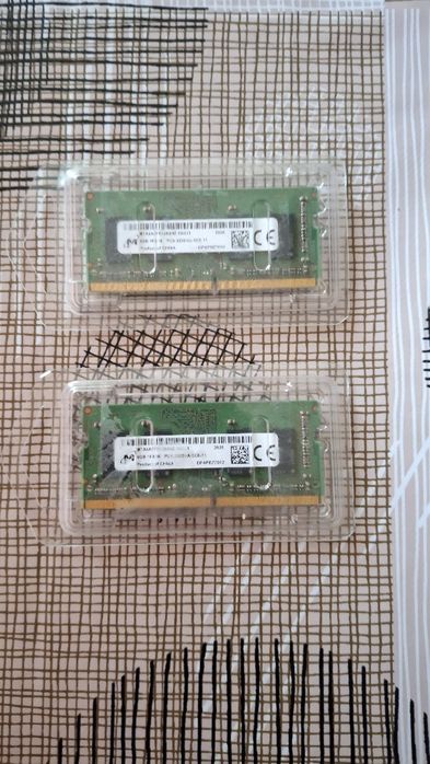 Micron (2 X 4GB) SODIMM DDR4 3200MHZ - извадени от лаптоп