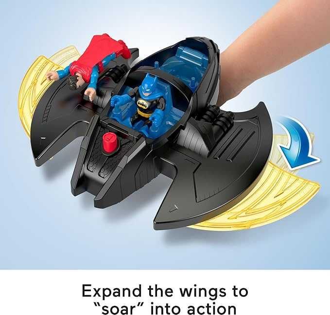 Голям комплект за игра Батман и Супермен Imaginext Fisher Price