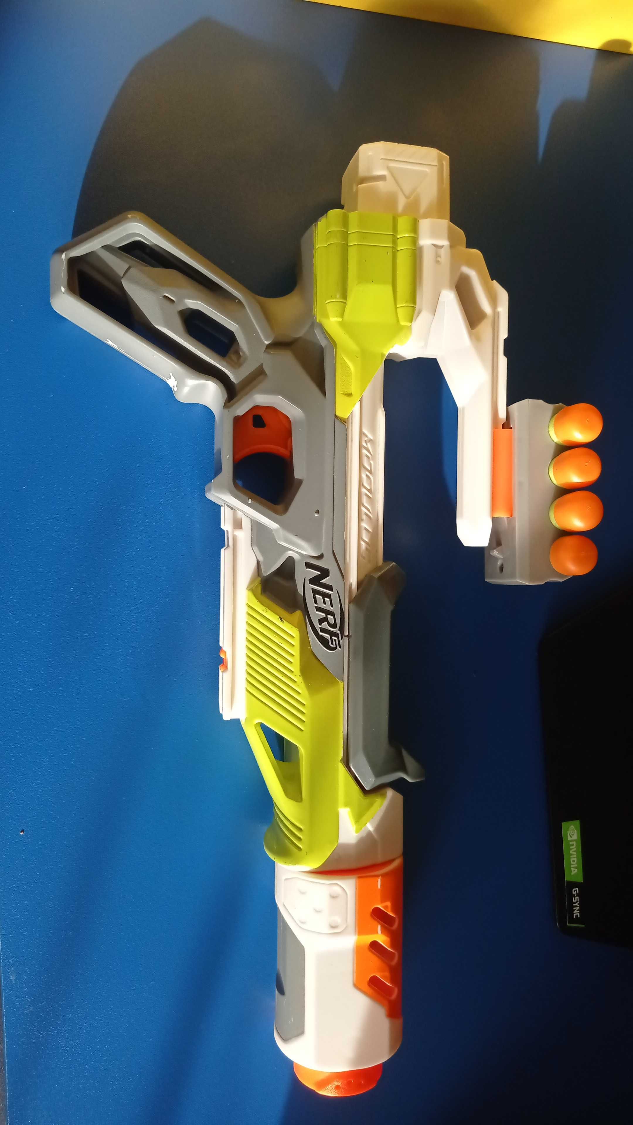 Pistol Nerf persuader+mogulus+strongarm