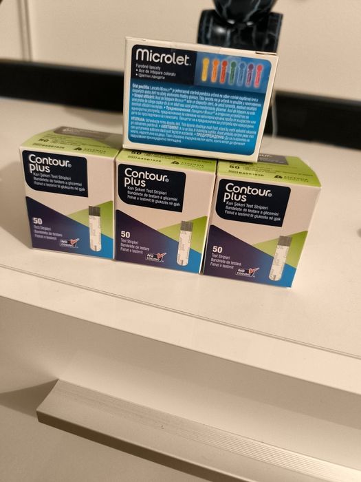 Teste glicemie Contour Plus