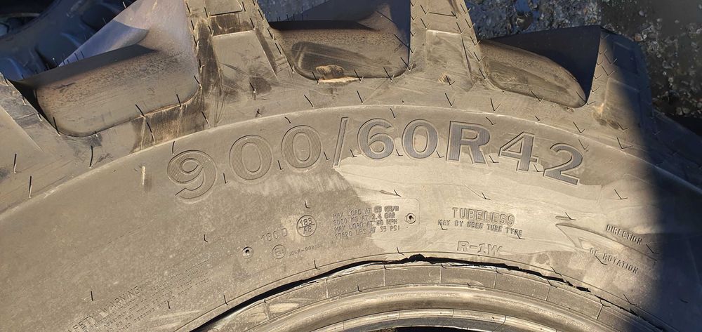 900/60R42 cauciucuri noi Alliance de combina de sfecla QZX8 radiale