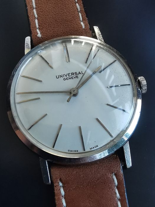 Ceas Universal Geneve Mecanic Anii '60 Rar  Funcționează Perfect!