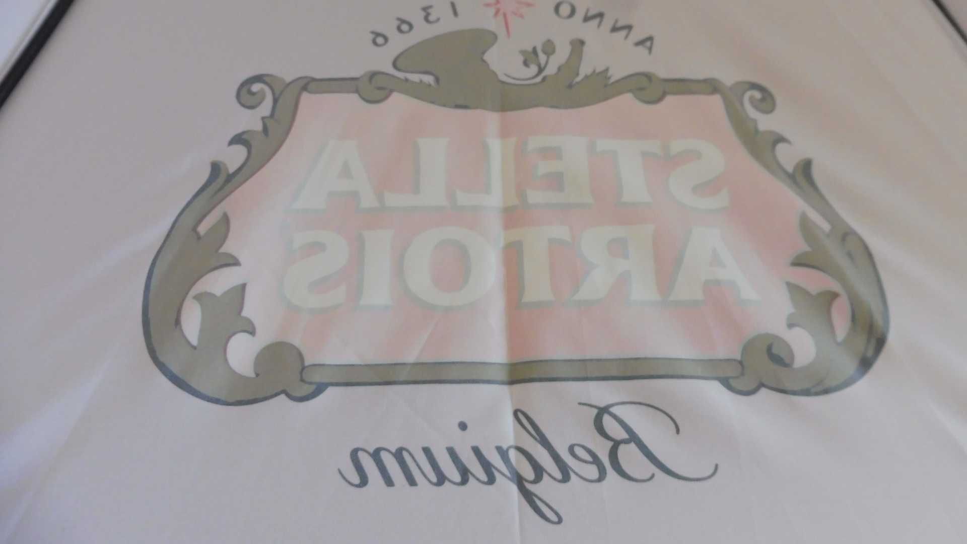 Чадър, уникален, брандиран Stella Artois, лимитирано издание, модерен
