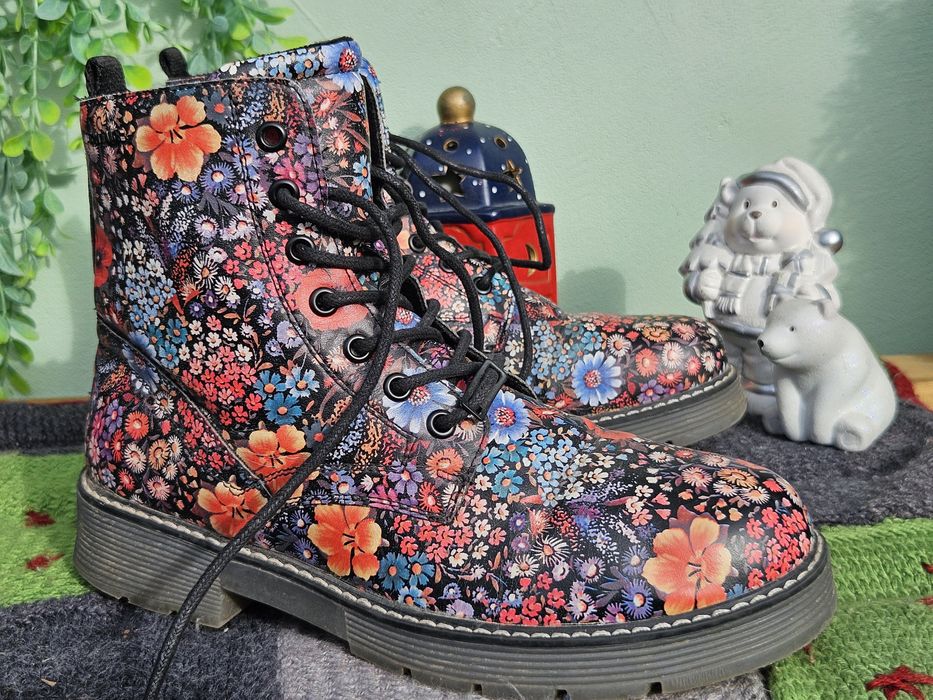 Tom Tailor флорални боти N40