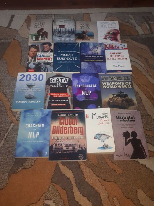Selectie de carti la 25 de lei buc.