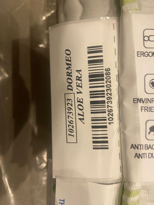 Saltea Dormeo Aloe Vera nou-nouta