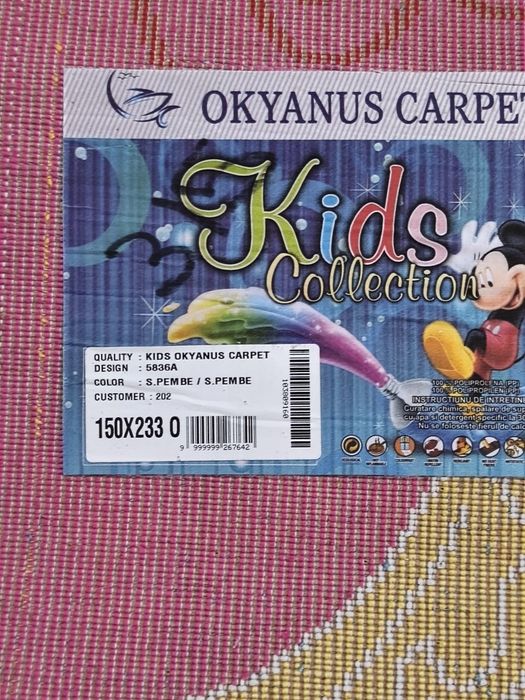 Covor pentru fetițe