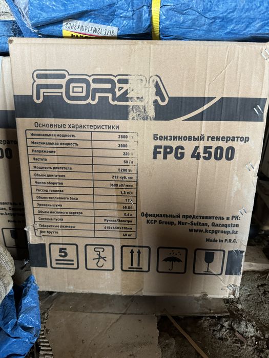 Бензиновый генератор FPG 4500