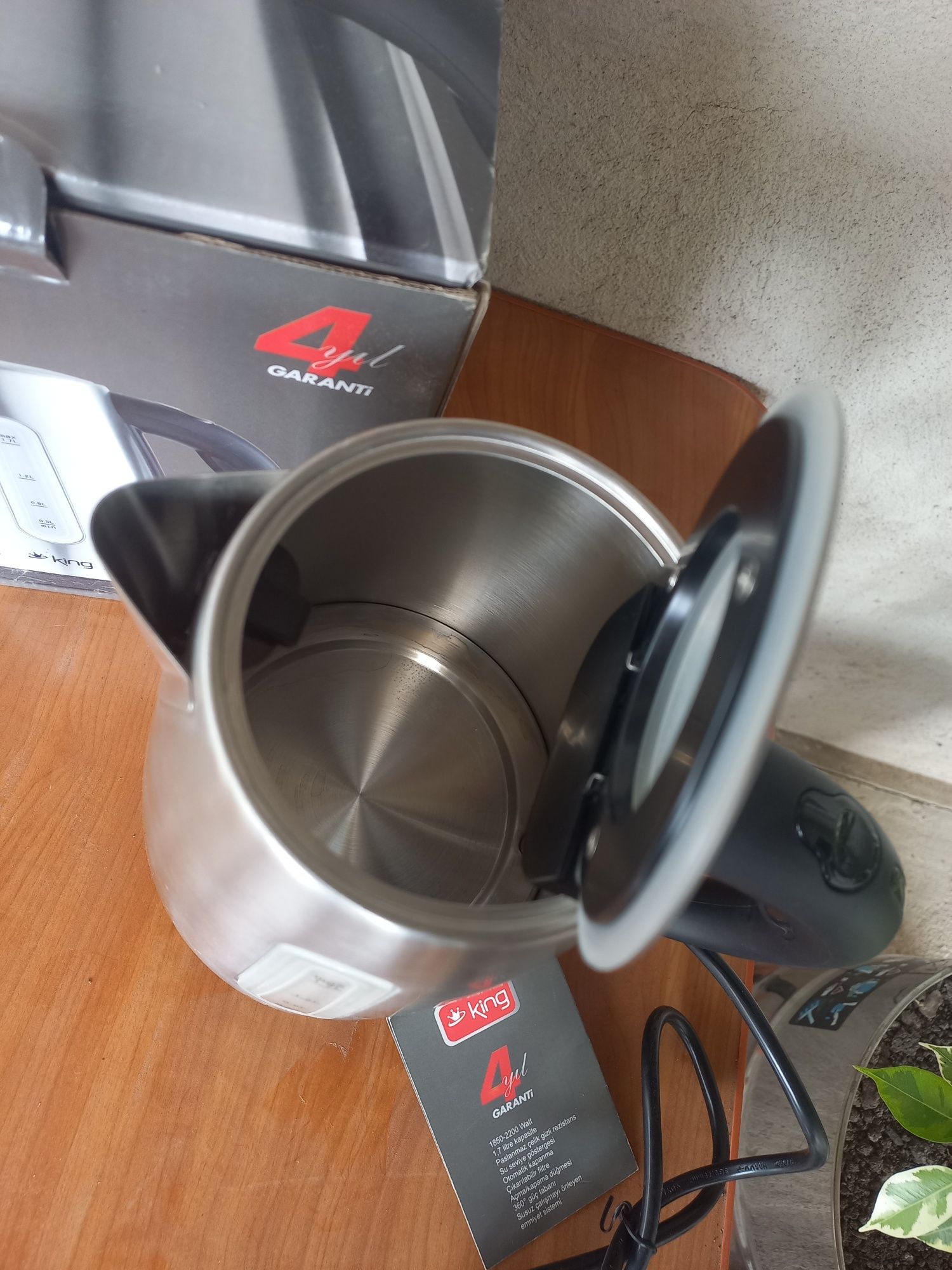 Vand fierbator de apa King inox 2200w