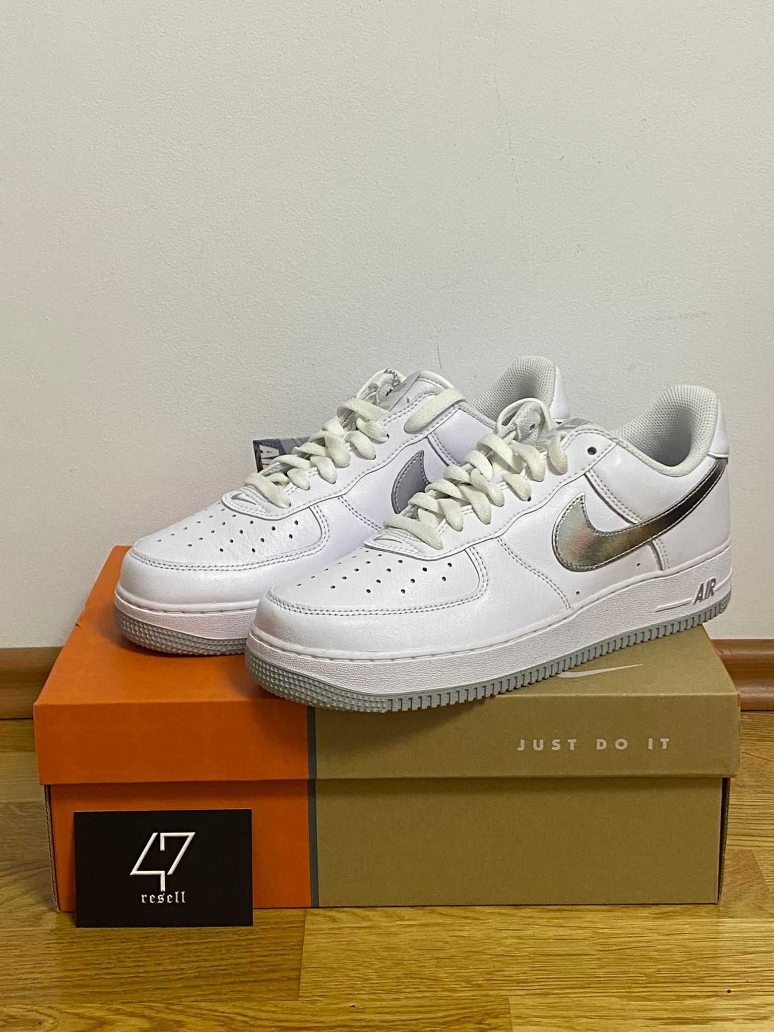 Nike Air Force 1 Low 50th Anniversary Edition 'White Silver'