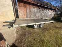 Trailer , platforma 3000kg Anssems