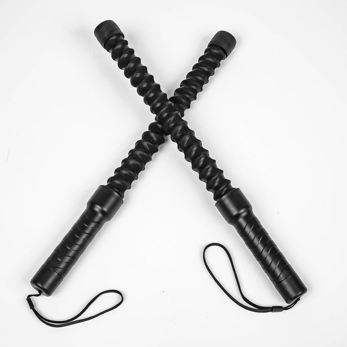 Set 2 bastoane pentru Antrenament, Zoco Body Fit®, Negru