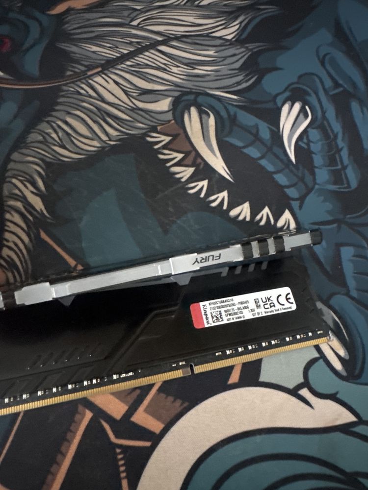 Оперативная память Kingston FURY Beast DDR4 16 ГБ (2×8 ГБ)