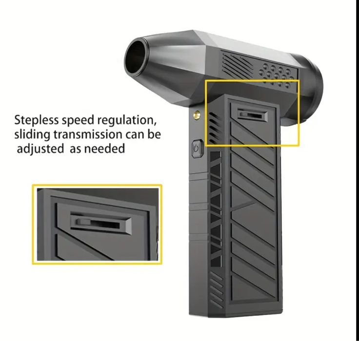 Suflanta aer comprimat, 4trepte de viteza, lanterna, incarcare usb