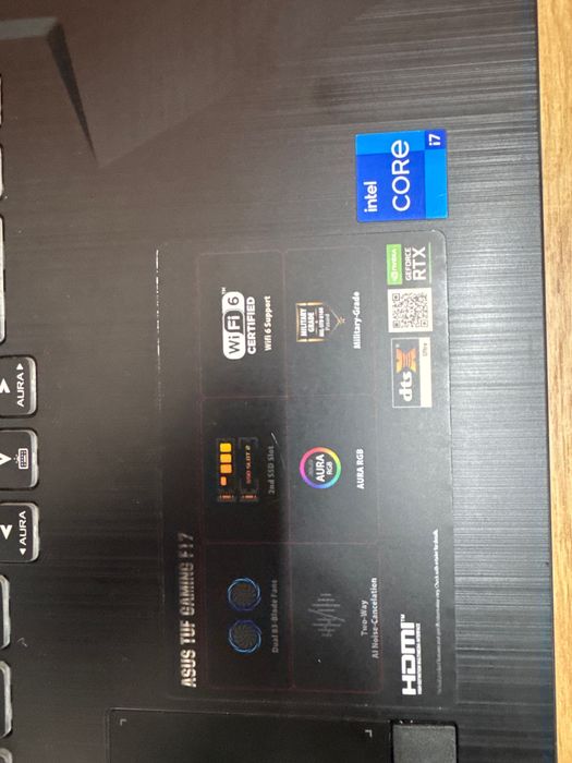 Asus tuf gaming f17