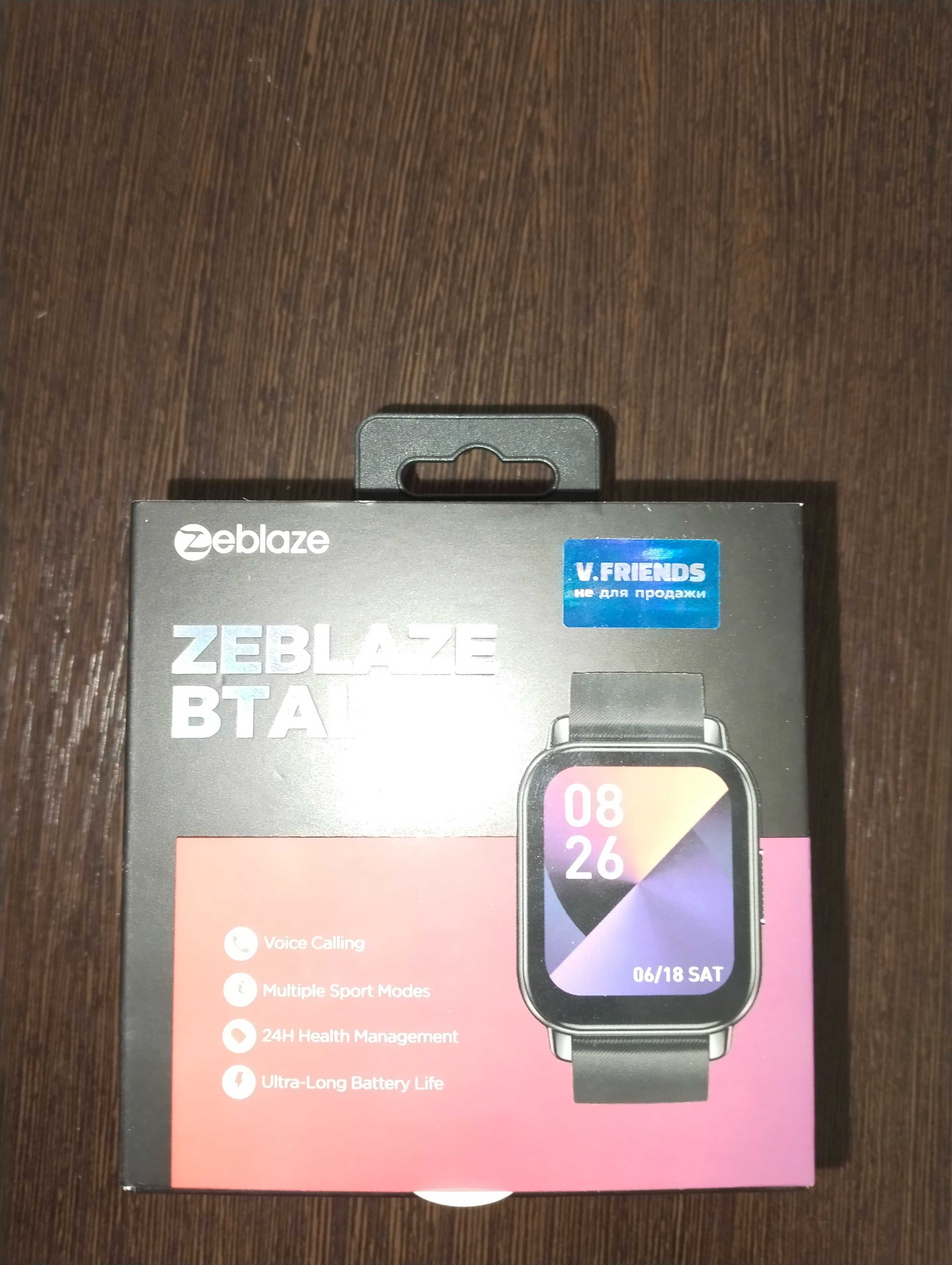 Электронные часы Zeblaze BTALK