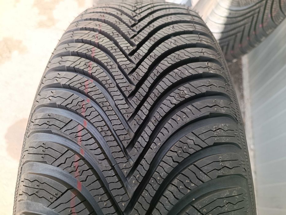 Нови ОРИГИНАЛНИ джанти 17 цола 5 112 за VW + Зимни гуми Michelin