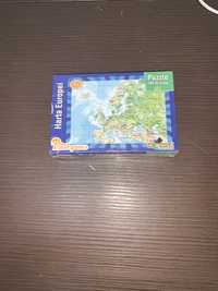 Harta Europei puzzle