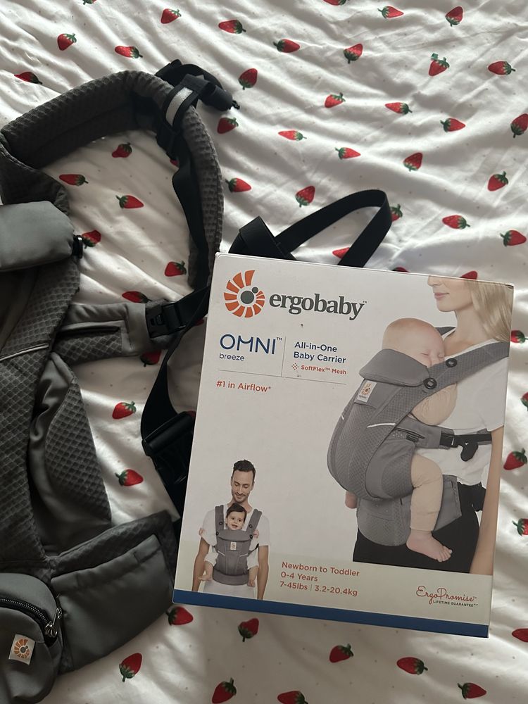 Ергономична раница Ergobaby Omni Breeze Graphite