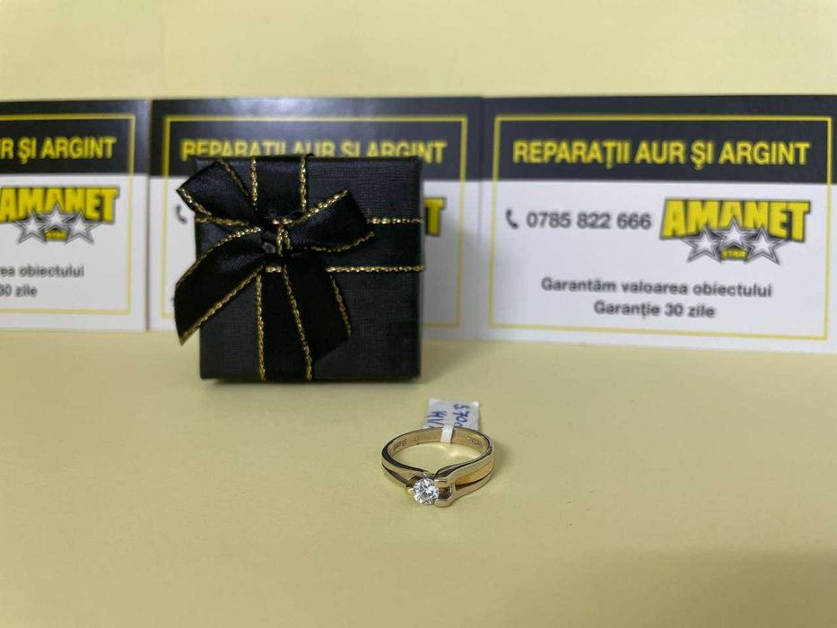 inel aur  14k (m1) staramanet