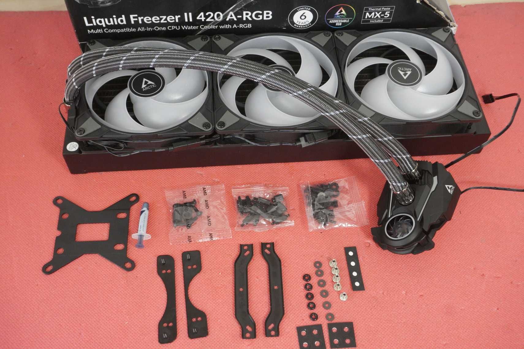 [AM5/LGA1700] Arctic Liquid Freezer II 420 A-RGB Водно охлаждане AIO