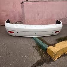 Бампер Приора 1 хэтчбек белый