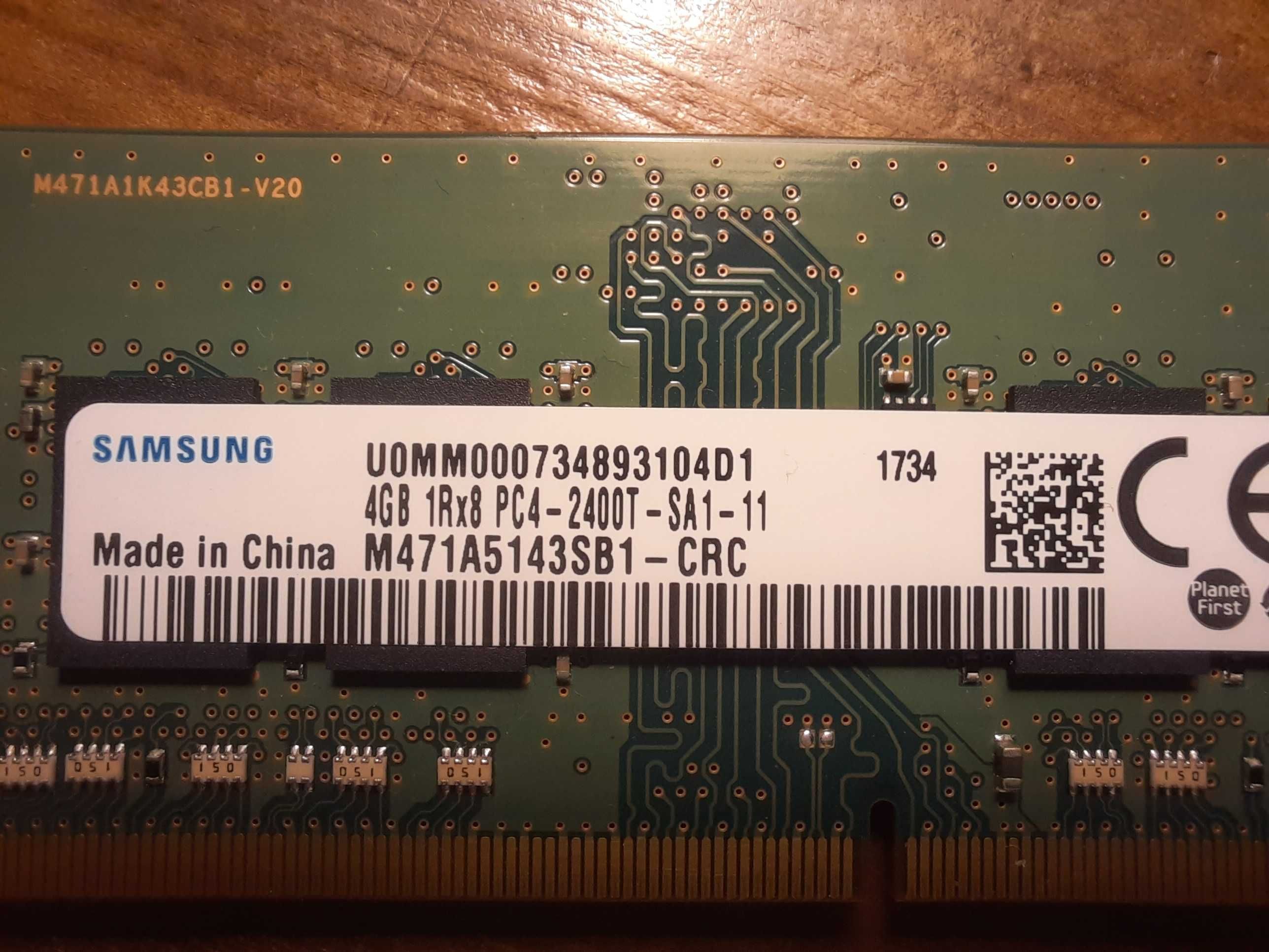RAM DDR4 за лаптоп 4GB 2400t