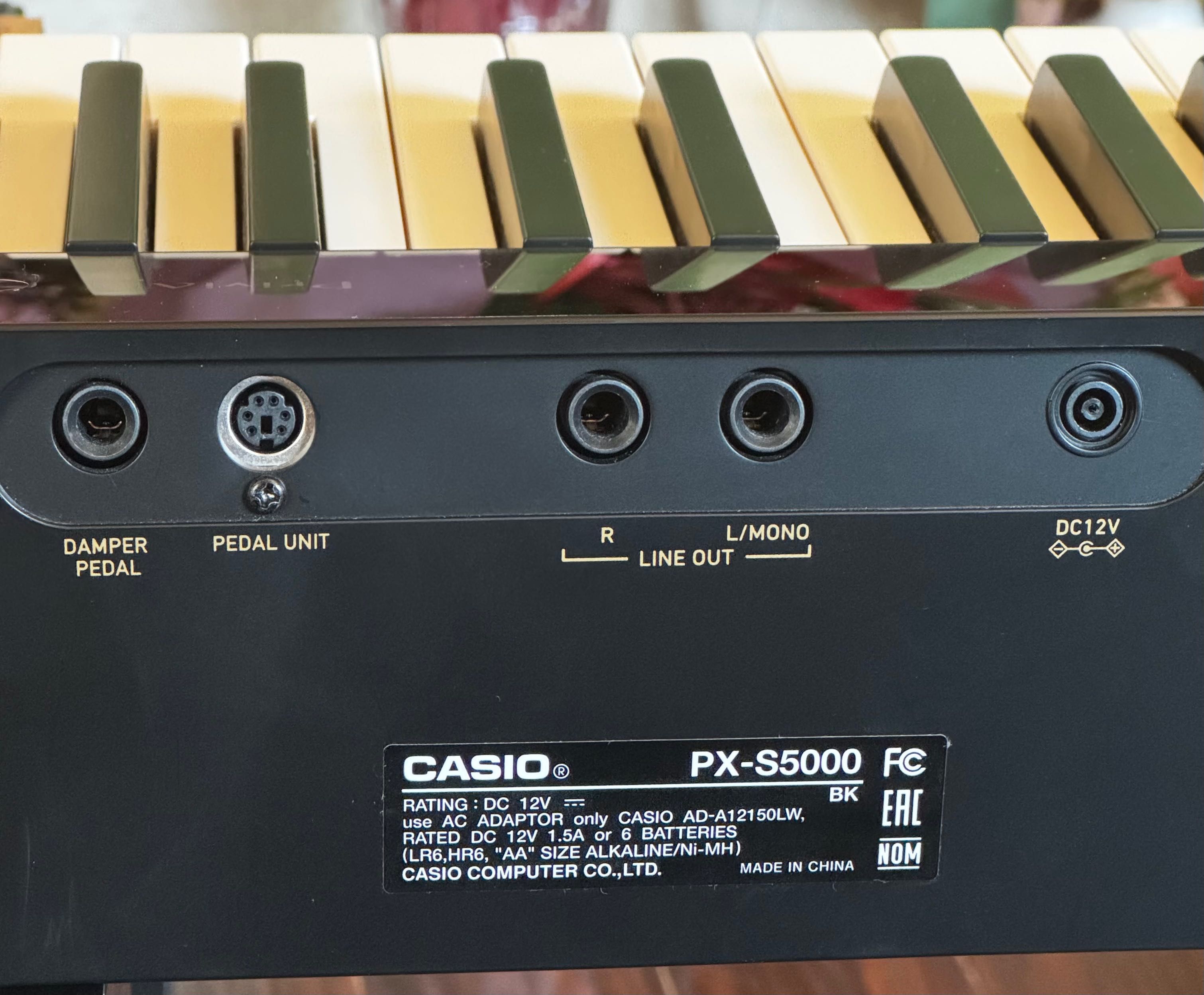 Casio Privia PX-S5000 BK професионално стейдж пиано синтезатор E piano