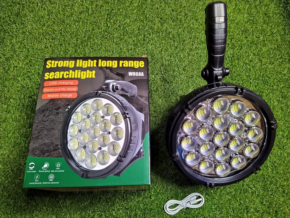 Lanternă Portabila  cu Reflector  de Mare Putere 342 Leduri Model Nou!