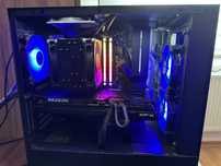 Desktop pc Ryzen 7 5800x3D, Placa video Radeon 7800XT