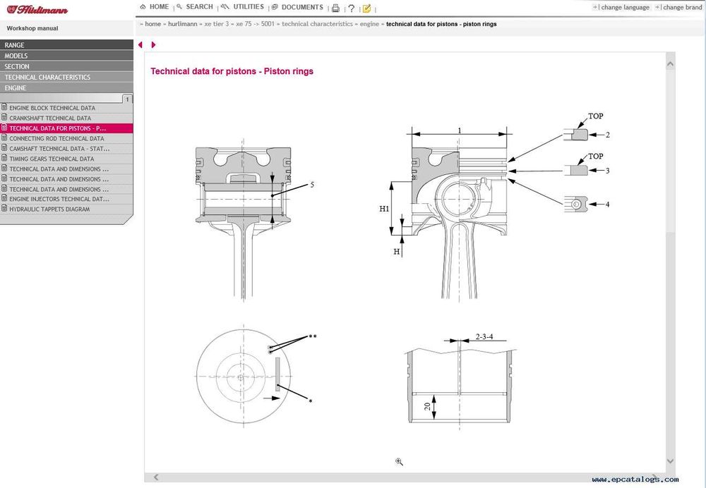 SAME Deutz-Fahr SDF 2017 - Catalog de piese si manuale de reparatii