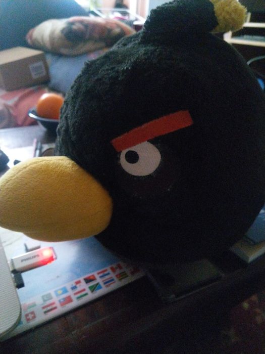 Плюшена играчка Енгри Бърд