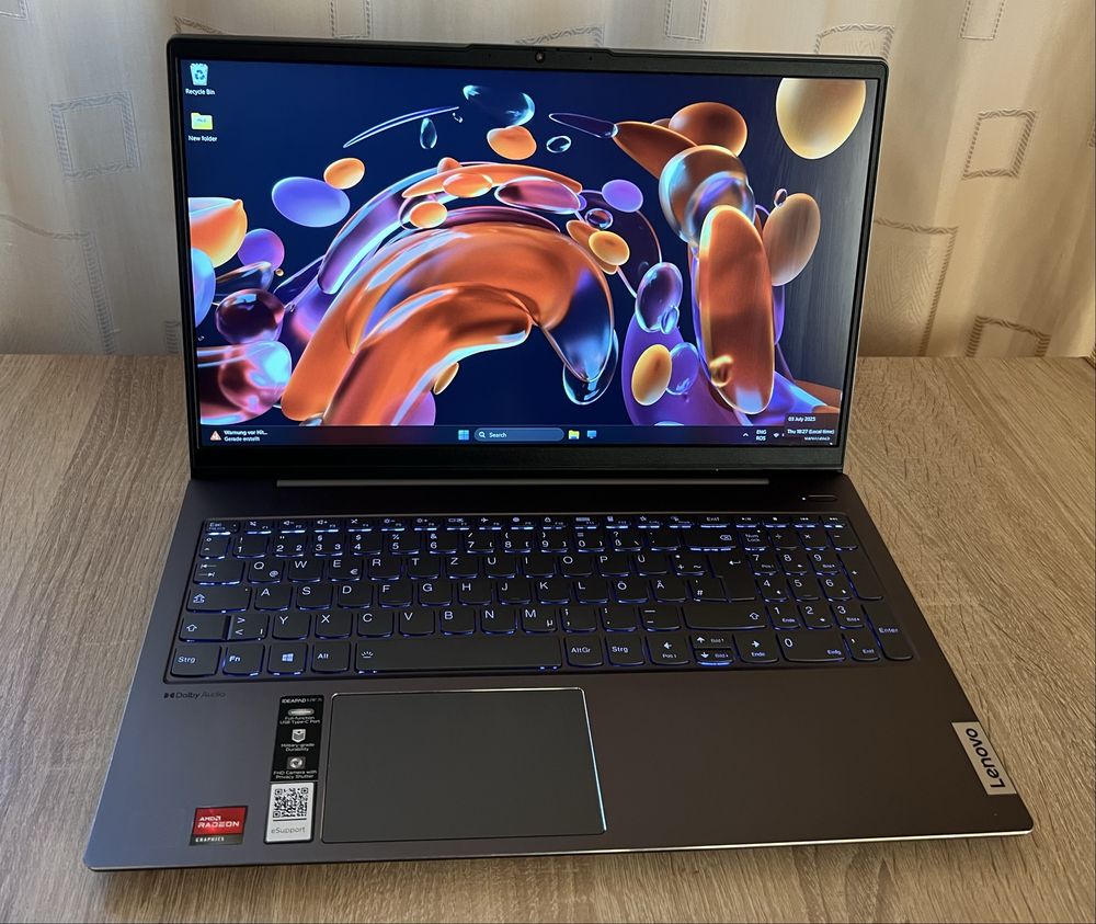 Laptop Lenovo IdeaPad 5 15ABA7 – Ryzen 7 / 16GB / SSD 500GB / Radeon