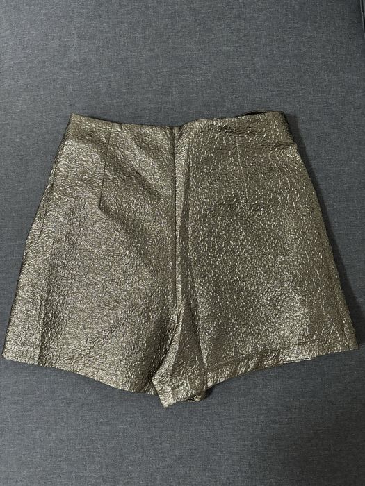 Zara златна пола-панталон, размер М