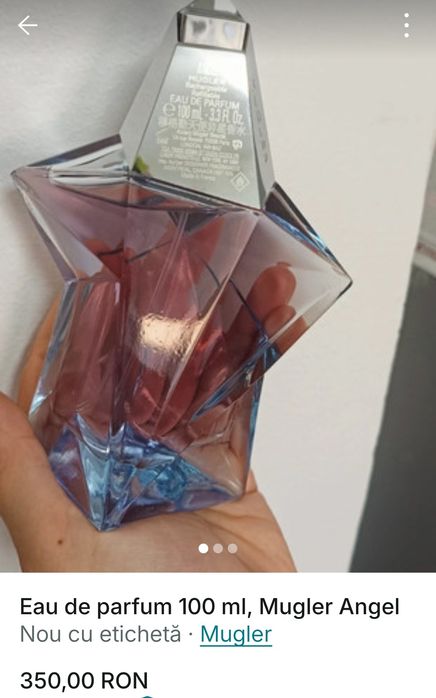 Eau de parfum 100 ml, Mugler Angel , oriental -gourmand