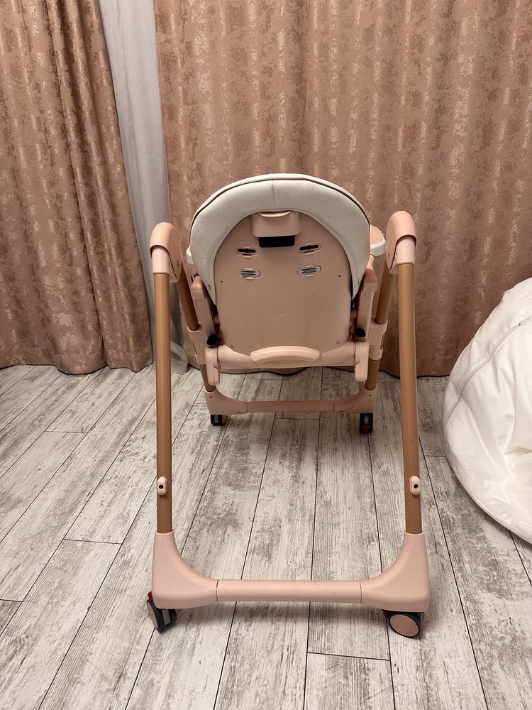 Стол за хранене Peg Perego розово злато