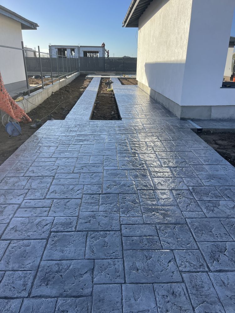 Beton Amprentat - Execuție Profesională