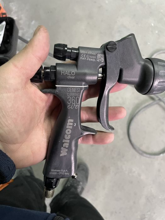 Walcom carbonio Halo clear 1.3mm бояджийски пистолет