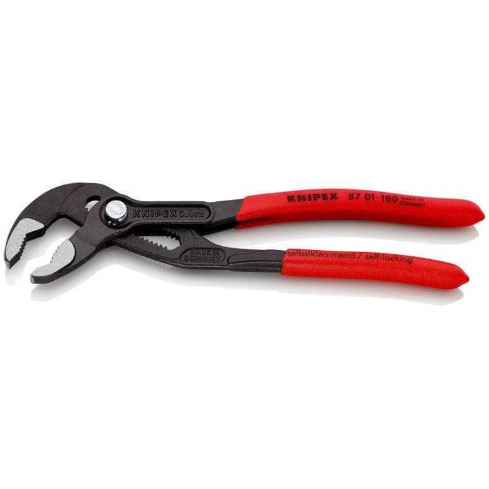 Клещи раздвижени, гаечен ключ Cobra®, 180mm, 87 01 180, KNIPEX