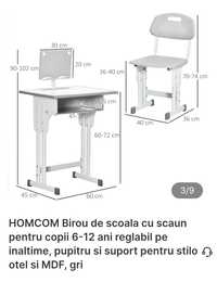 Birou copil școală