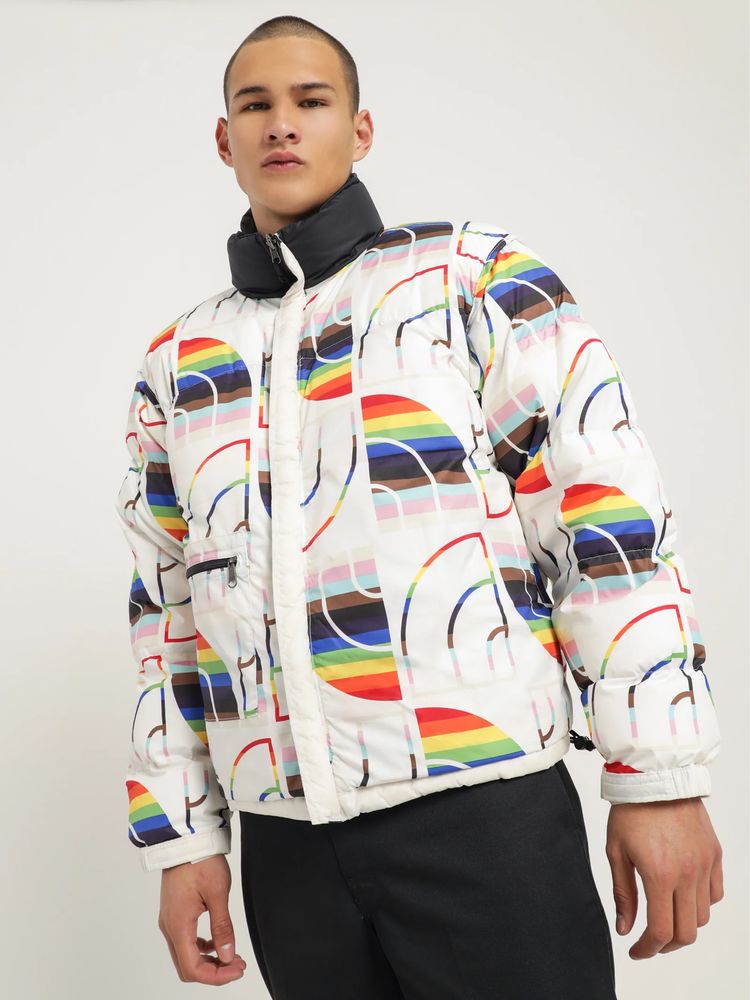 Geaca originala The North Face 1996 Retro Nuptse Pride marime S fit M