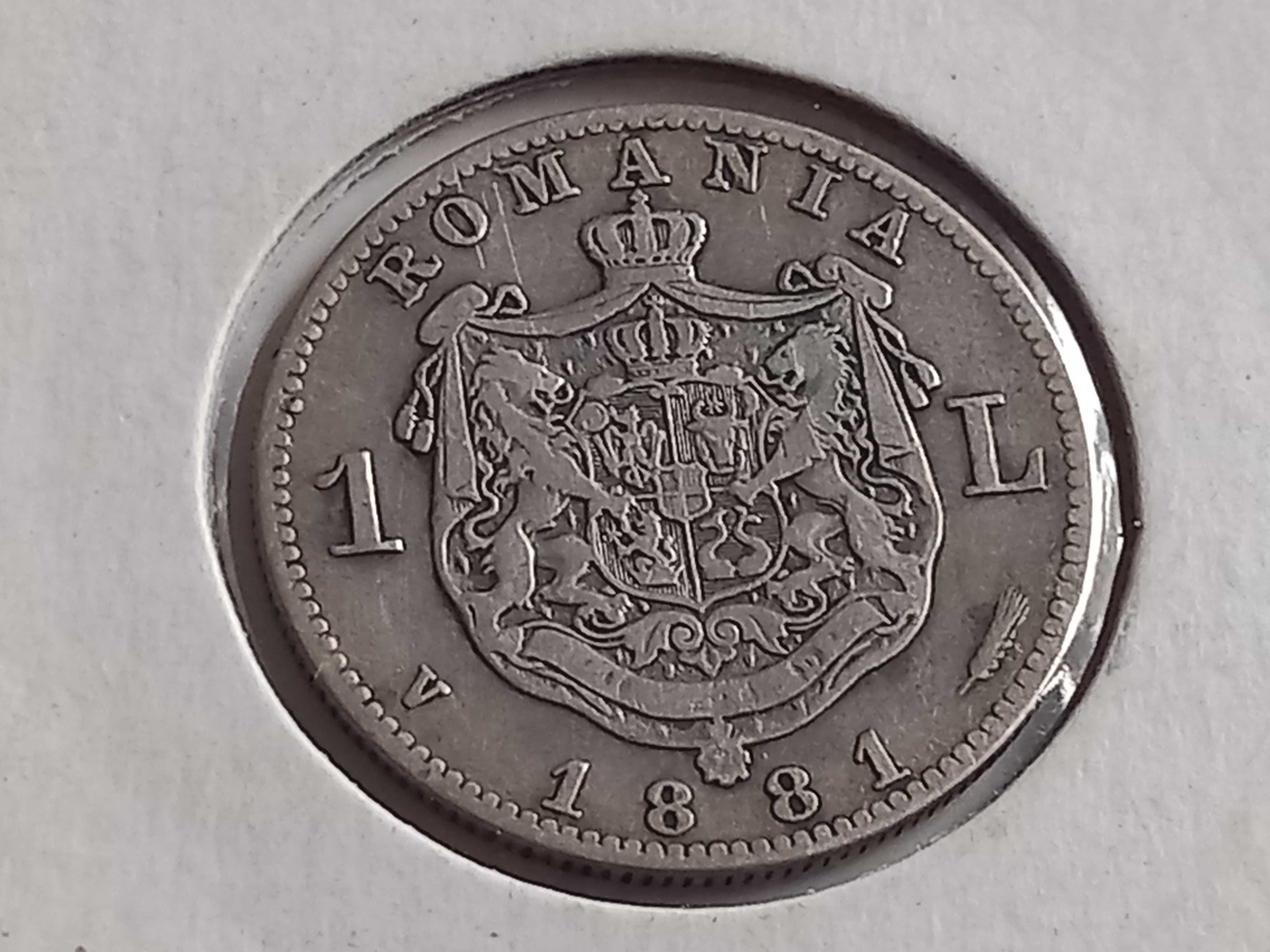 Romania , 1  Leu 1881