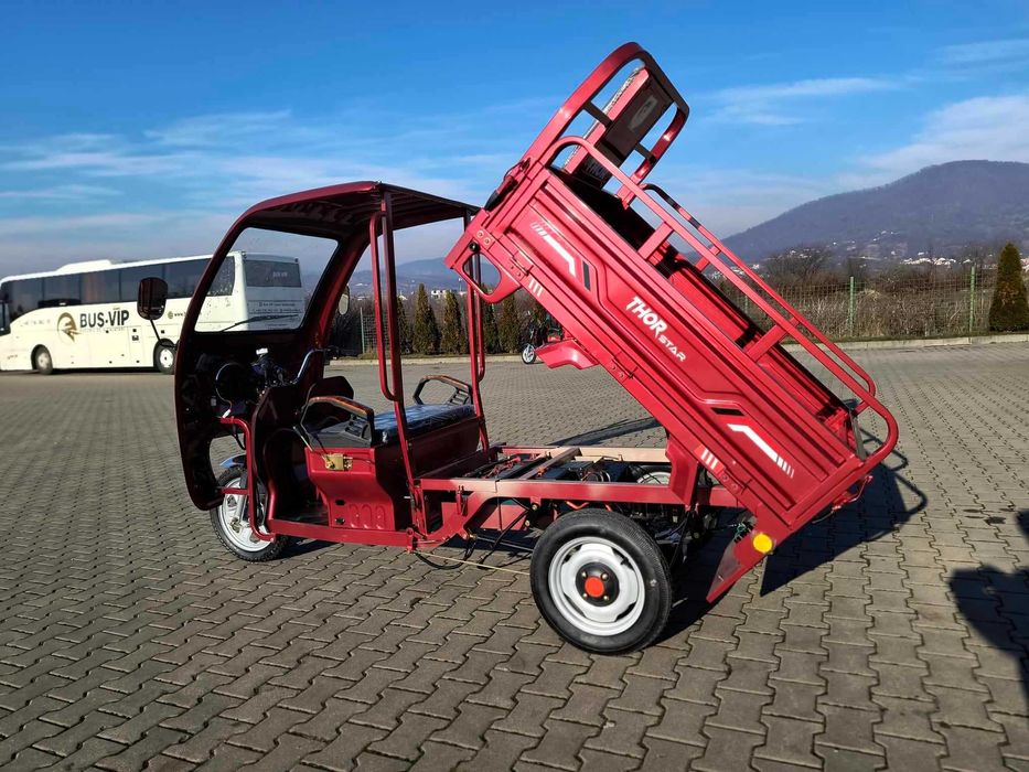 Triciclu electric  cu CIV  fara permis Thor Star PLUS nou Agramix